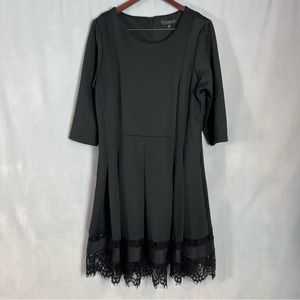 Eloquuii Black Dress